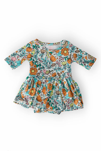 Vintage Vibes Twirl Bodysuit
