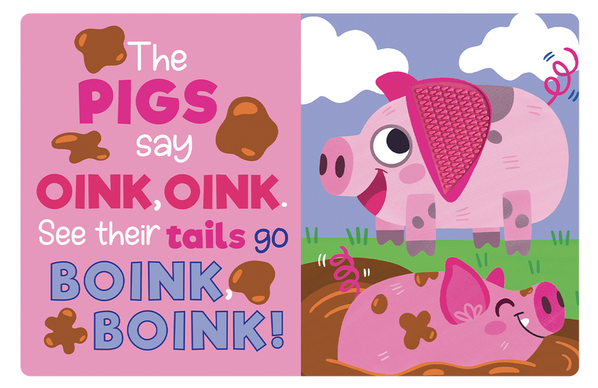 Funny Farm Animals Board Book
