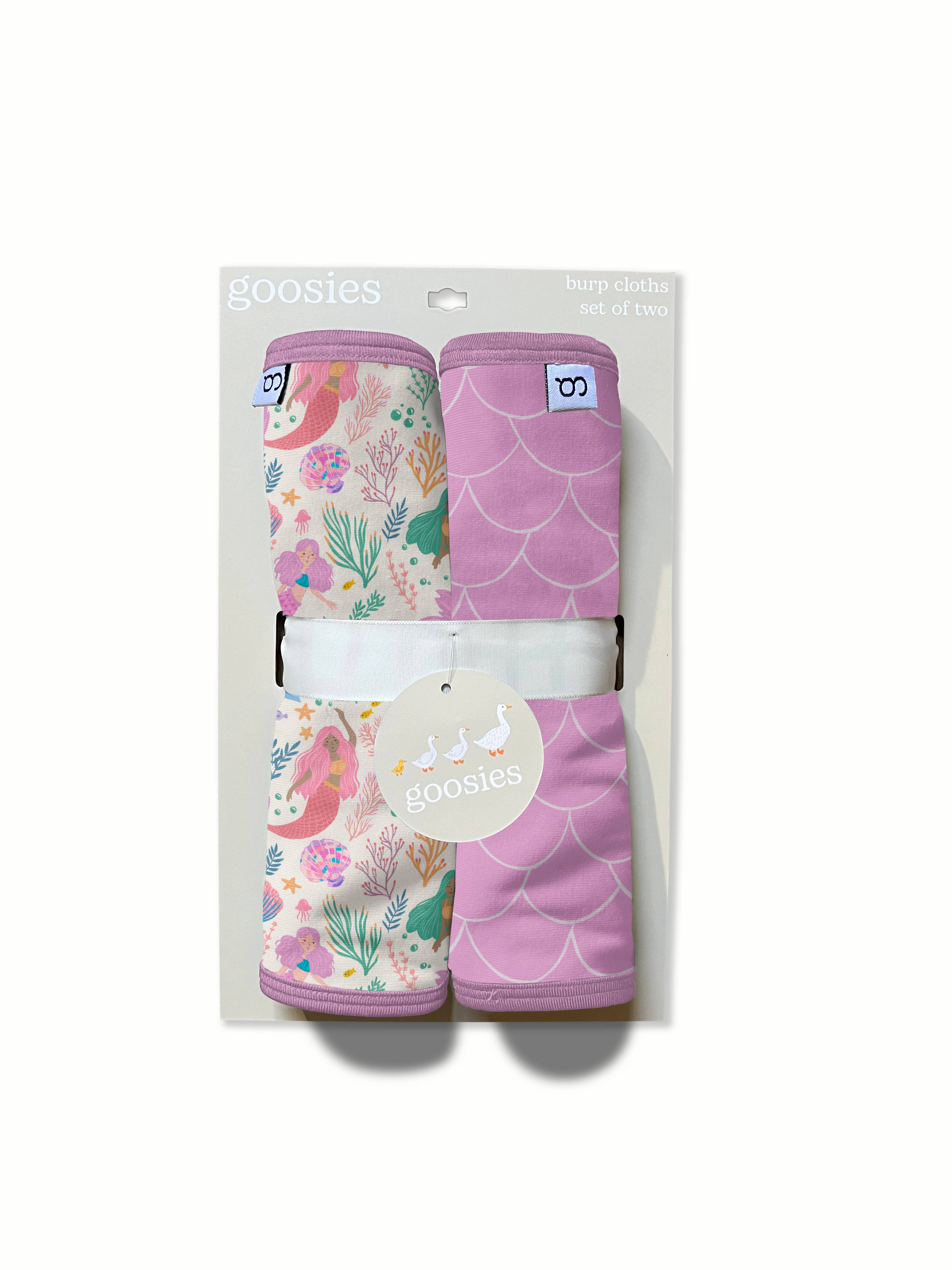 Mermaid Beach Burp Cloth Set