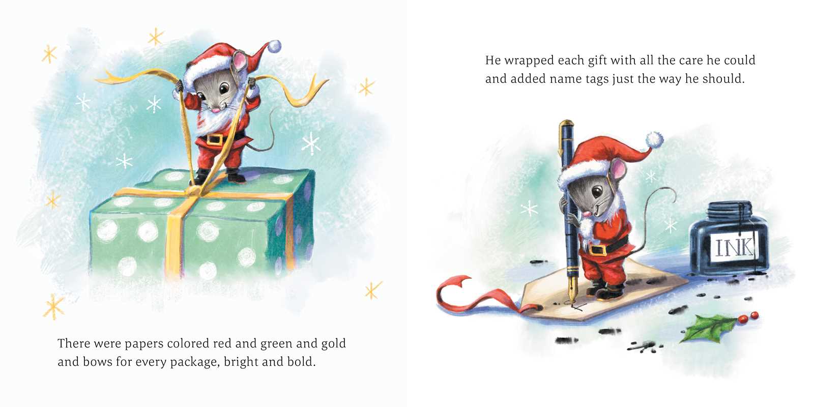 Santa Mouse Makes a Christmas Wish Book