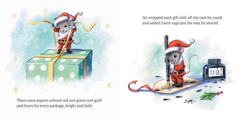 Santa Mouse Makes a Christmas Wish Book
