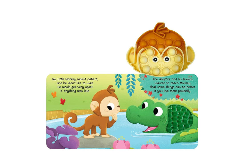 Little Monkey - Your Sensory Fidget Friend Board Book
