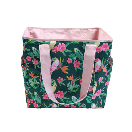 Isla Botánica Tropical Birds Reversible Beach Bag