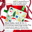 Crinkle Tag Sensory Toy-Christmas Holiday