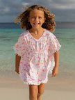 Kids UPF50+ Kaia Beach Swim Cover-up for Girls