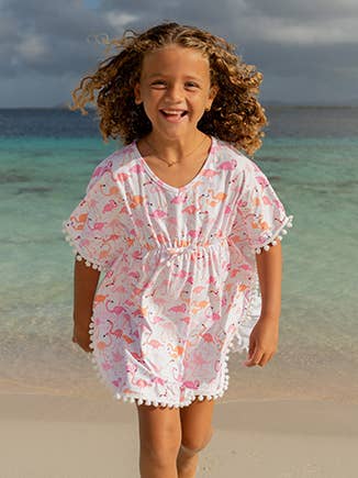 Kids UPF50+ Kaia Beach Swim Cover-up for Girls