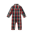 Infant Plaid Shirtall | Red