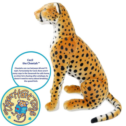 Cecil The Cheetah | 26 Inch Stuffed Animal Plush