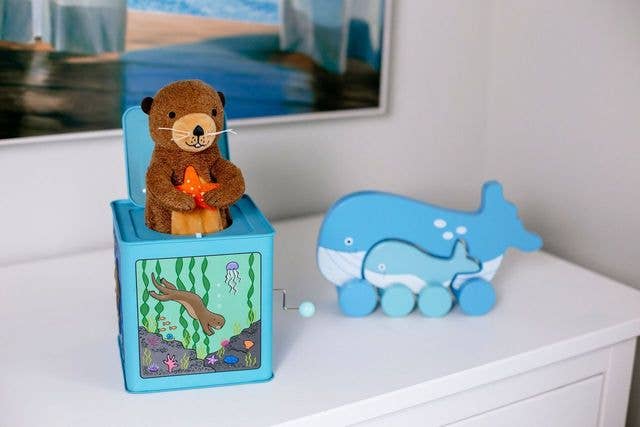 Sea Otter Jack in the Box Toy