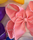 6 inch Moonstitch Bows (2 inch Ribbon)