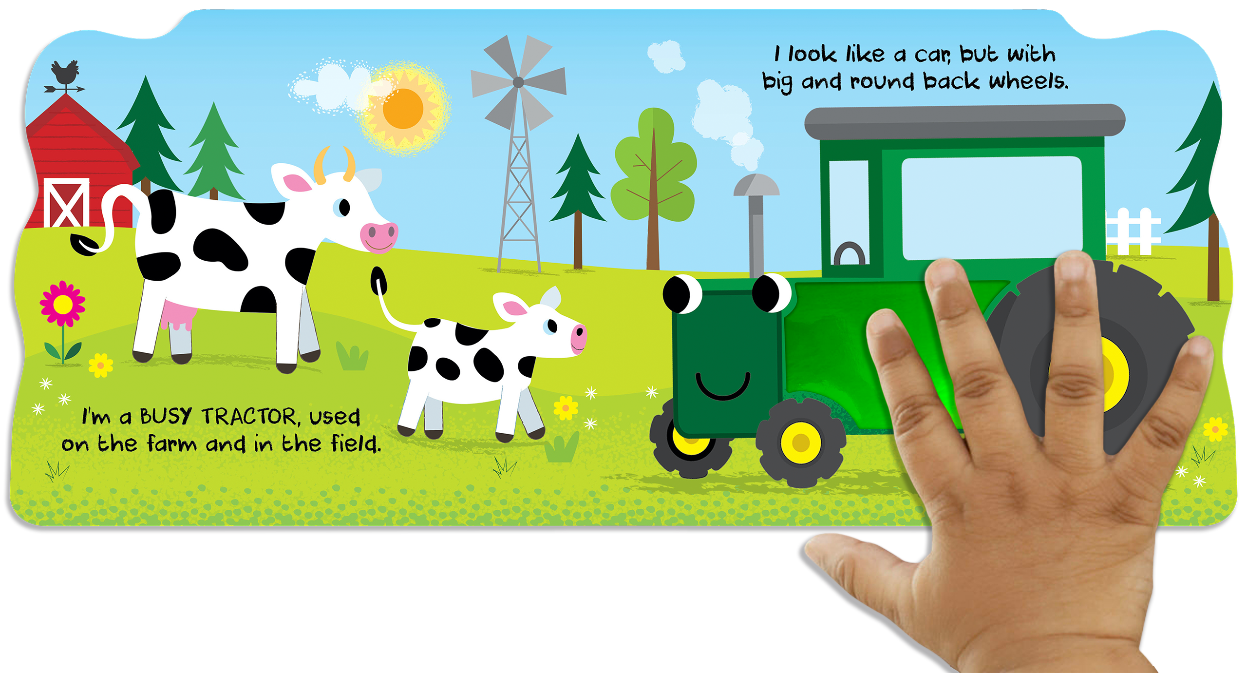 Busy Tractor Board Book