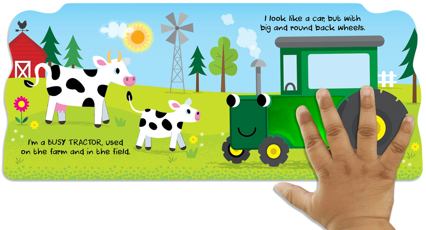 Busy Tractor Board Book