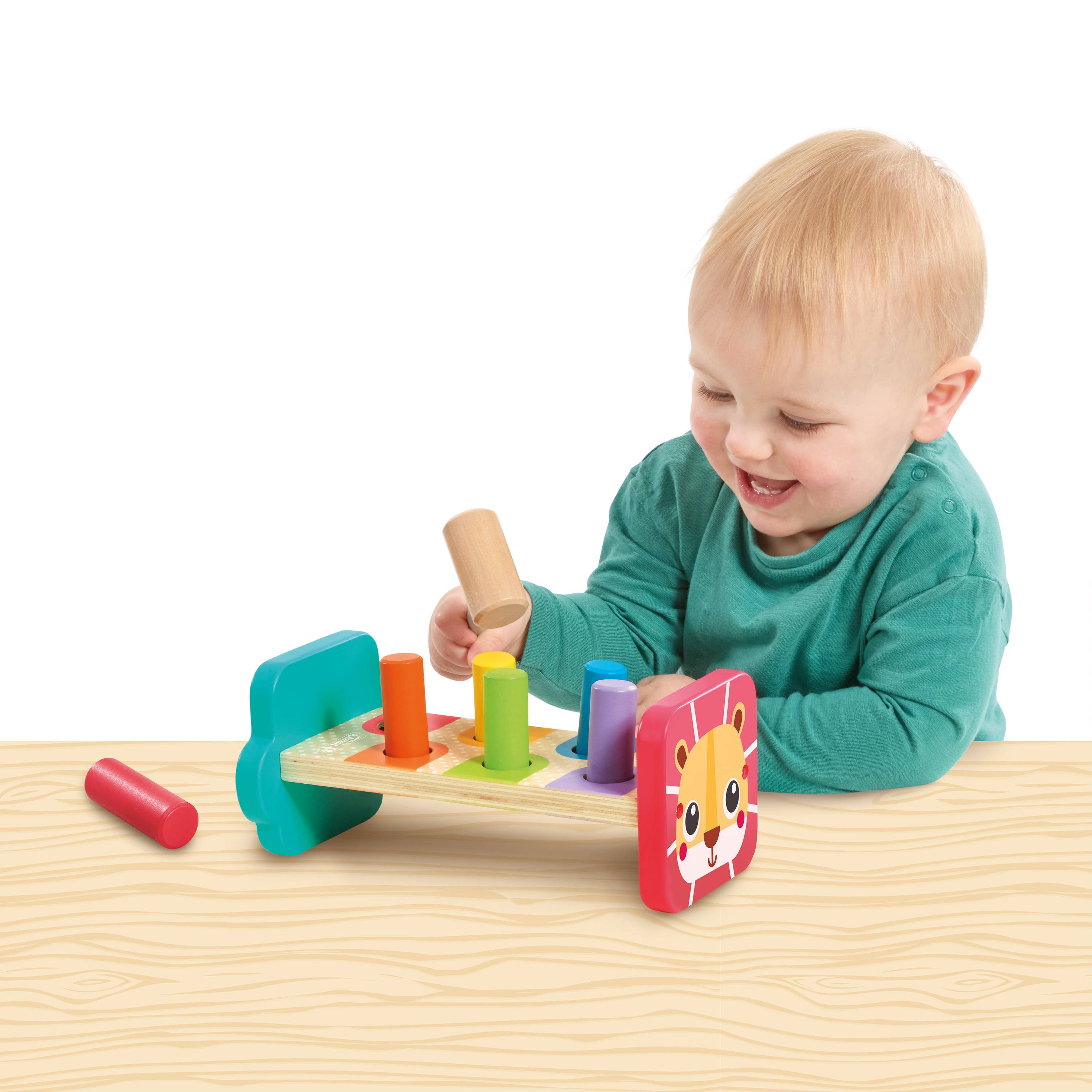 Tap & Learn Wooden Hammer Bench Toy