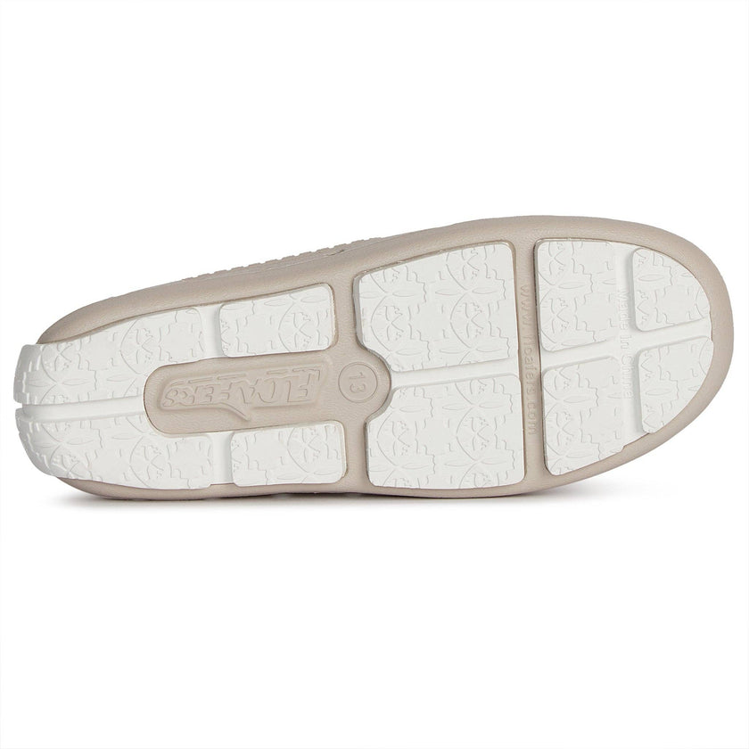Bone & Bright White Floafers