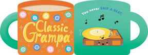 Grandest Grandpa (A Mugs & Kisses Shaped Board Book)