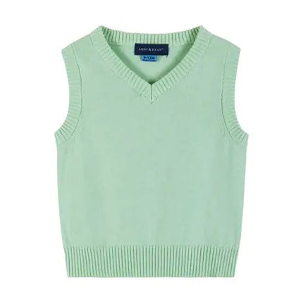 Boys Baby 4-Piece Sweater Vest Easter Set