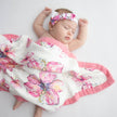 Hibiscus Kiss Bamboo Bow Headband