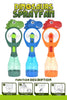 T-rex Dinosaur Water Spray Misting Electric Fan - Assorted