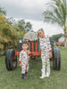 On the Farm Bamboo Long Sleeve Kids Pajama Pants Set