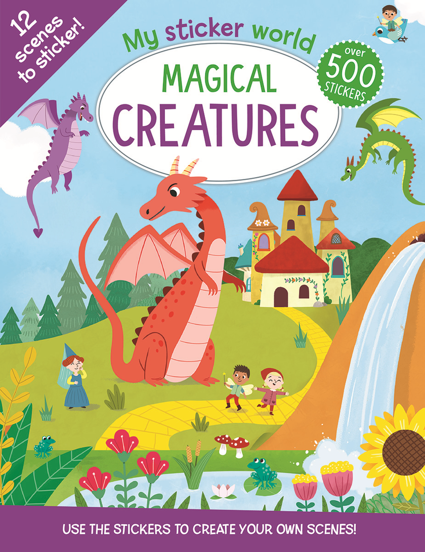 My Sticker World: Magical Creatures Sticker Book