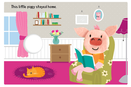 This Little Piggy Finger Puppet Book