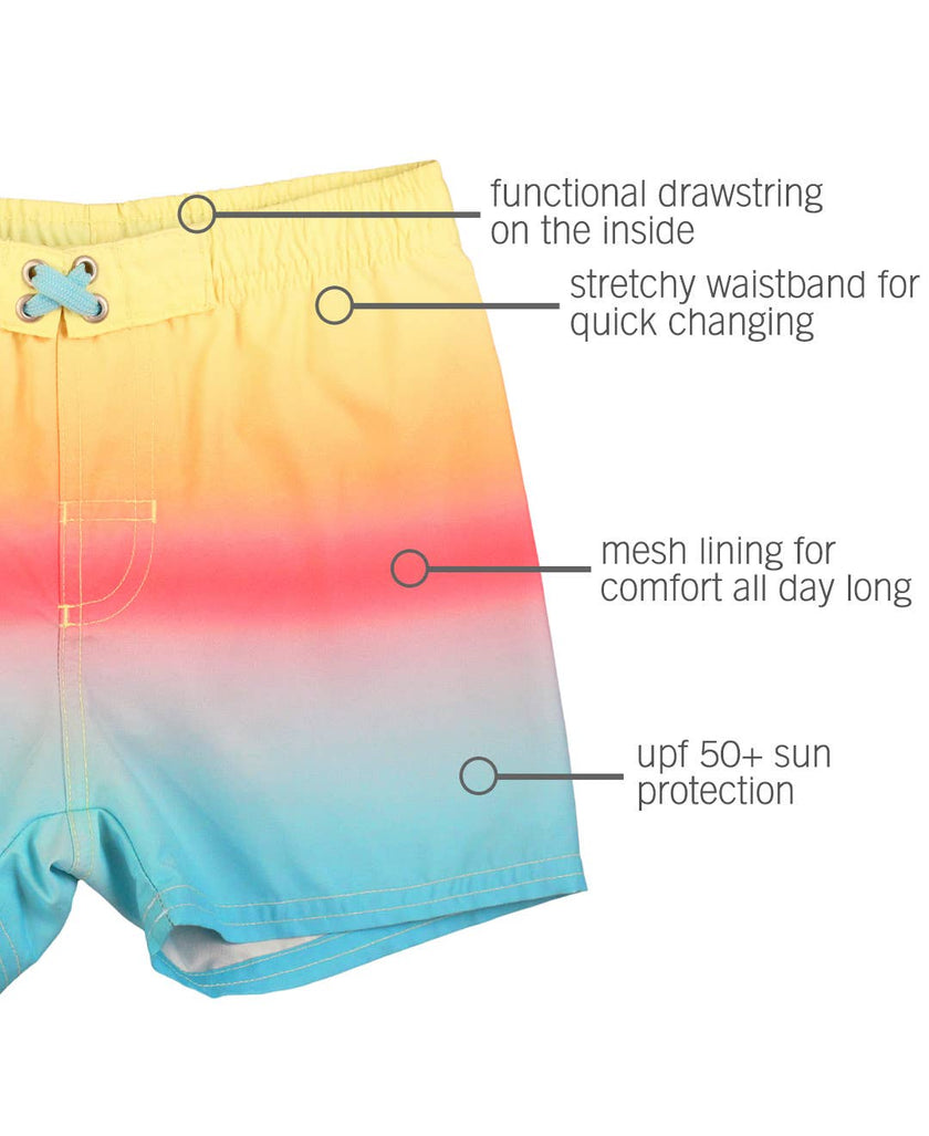 Beach Paradise Swim Trunks