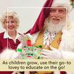 Crinkle Tag Sensory Toy-Christmas Holiday
