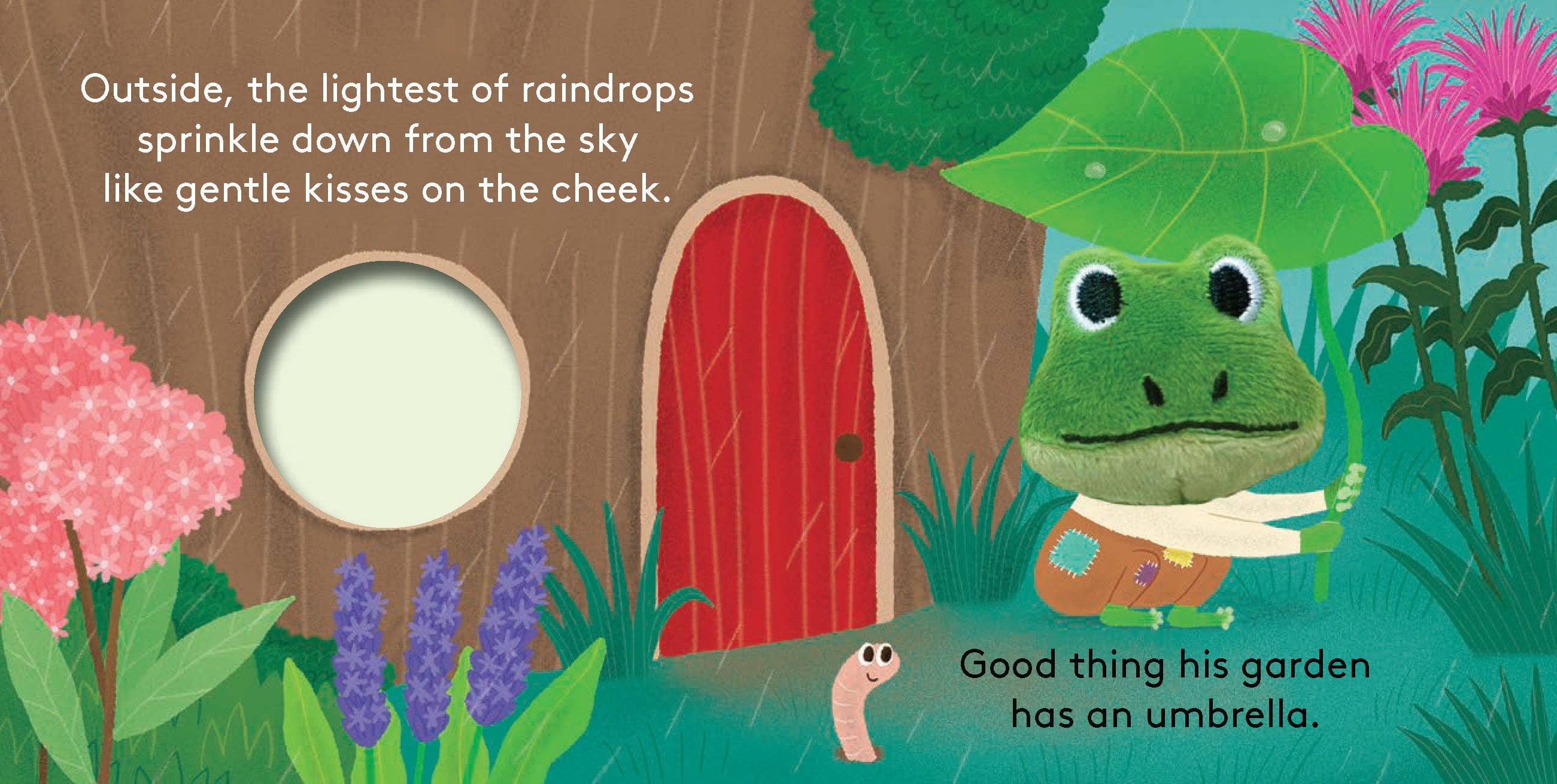 Finger Puppet Board Book- Little Cottage Frog
