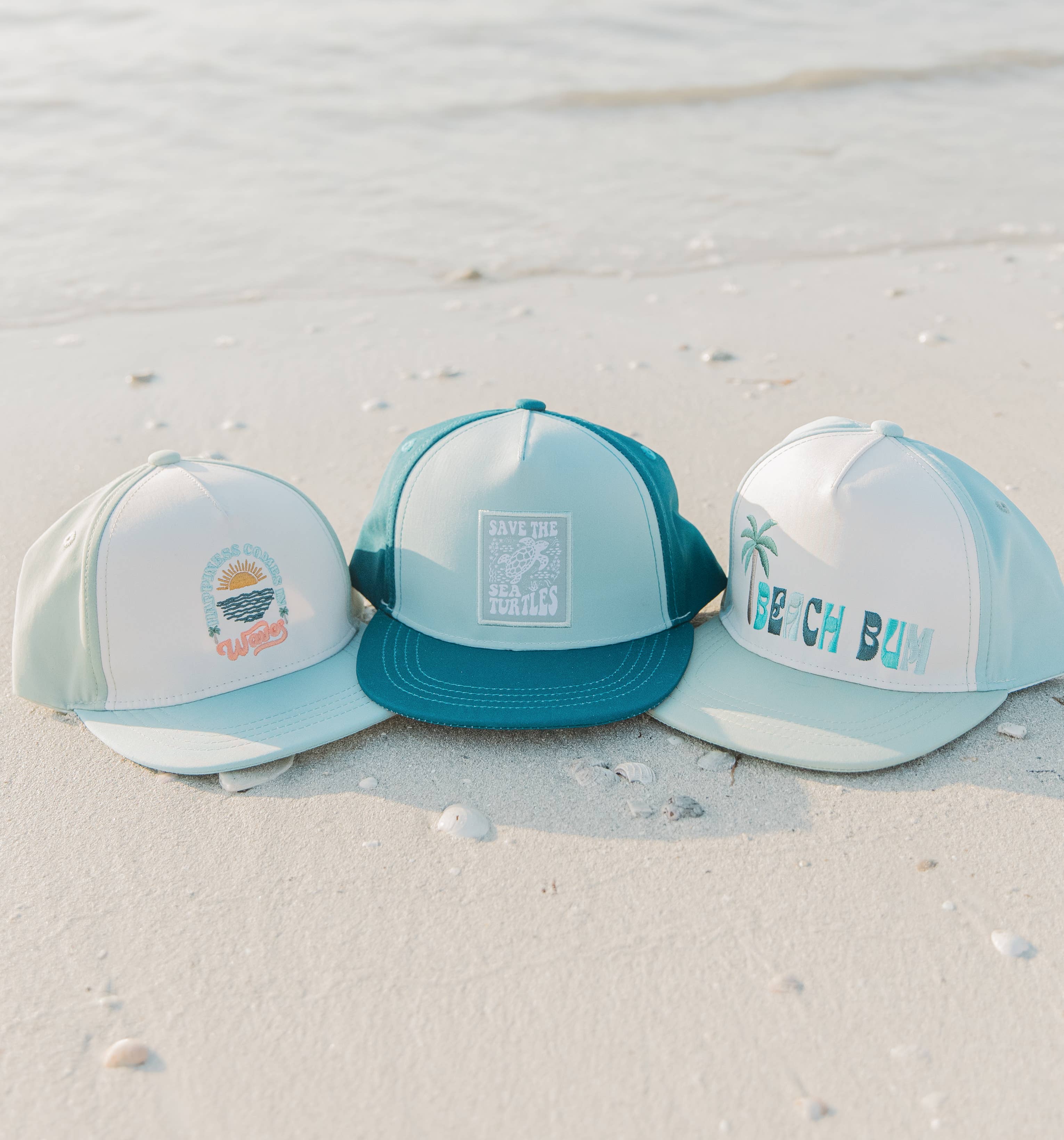 Beach Bum Snapback Hat