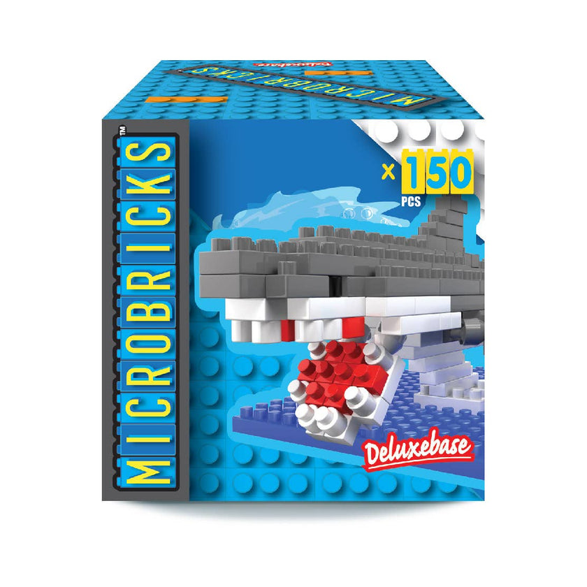 Microbricks - Shark Mini Brick Construction Set