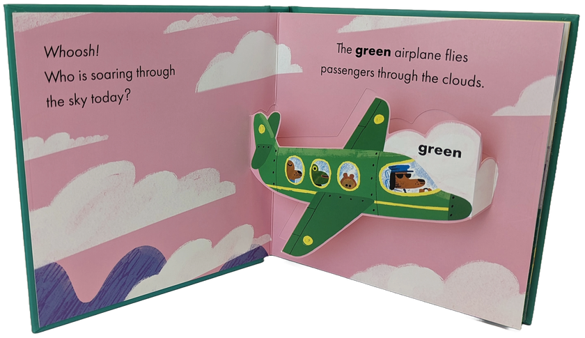 Pop-Up Vehicles: Let's Fly! Board Book