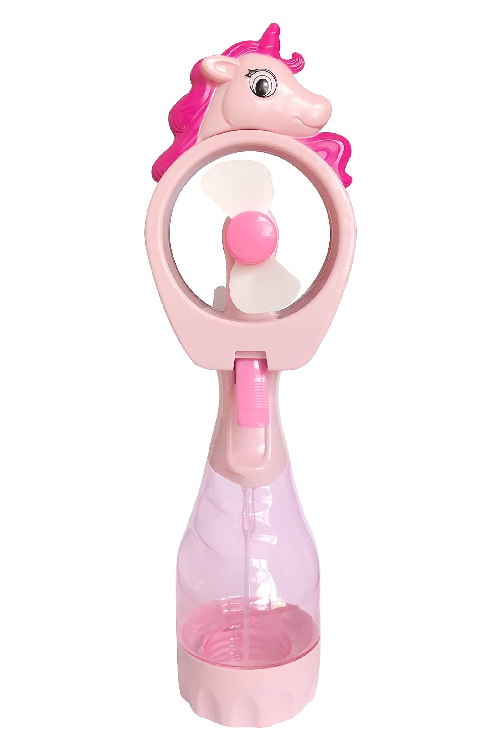 Unicorn Pony Water Spray Misting Electric Fan - Assorted