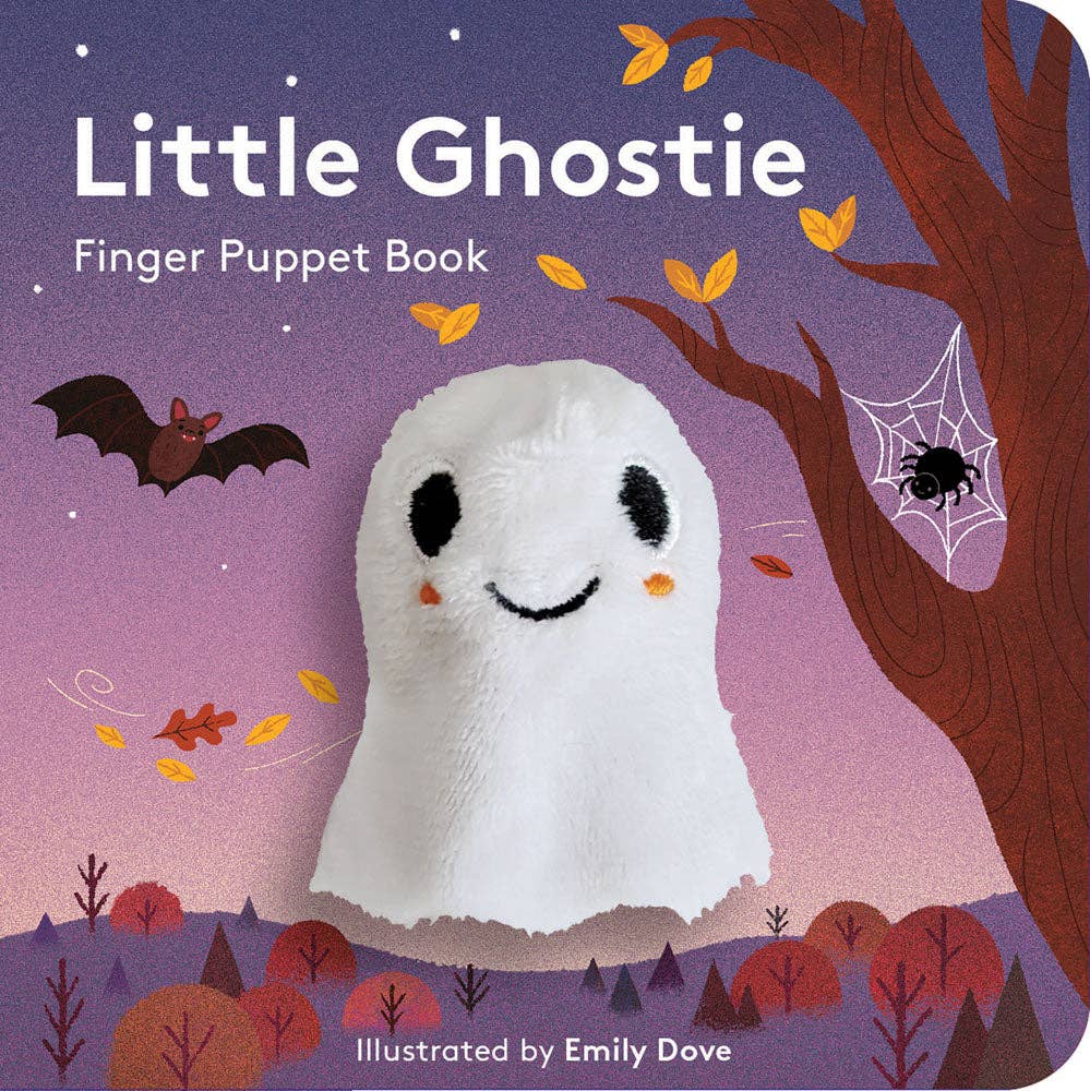 Finger Puppet Board Book- Little Ghostie