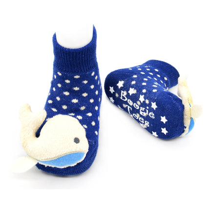Baby Whale Rattle Socks