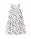 Seashells Bamboo Sleeveless Pocket Dress