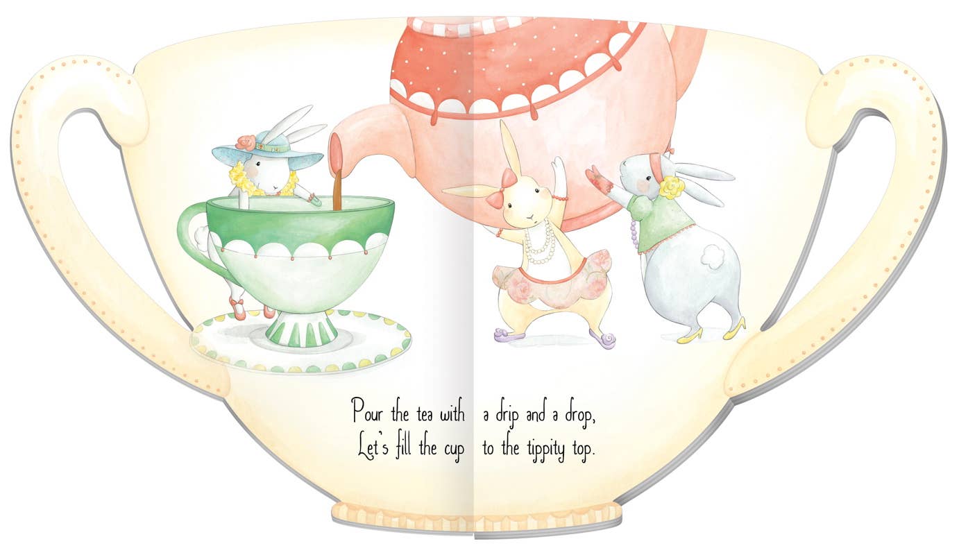 Bunnies For Tea Board Book