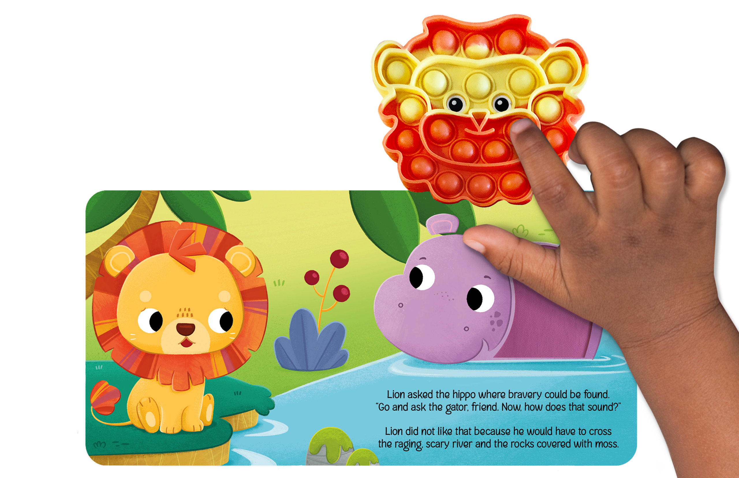 Little Lion - Your Sensory Fidget Friend Board Book