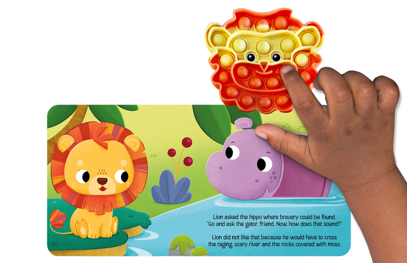 Little Lion - Your Sensory Fidget Friend Board Book