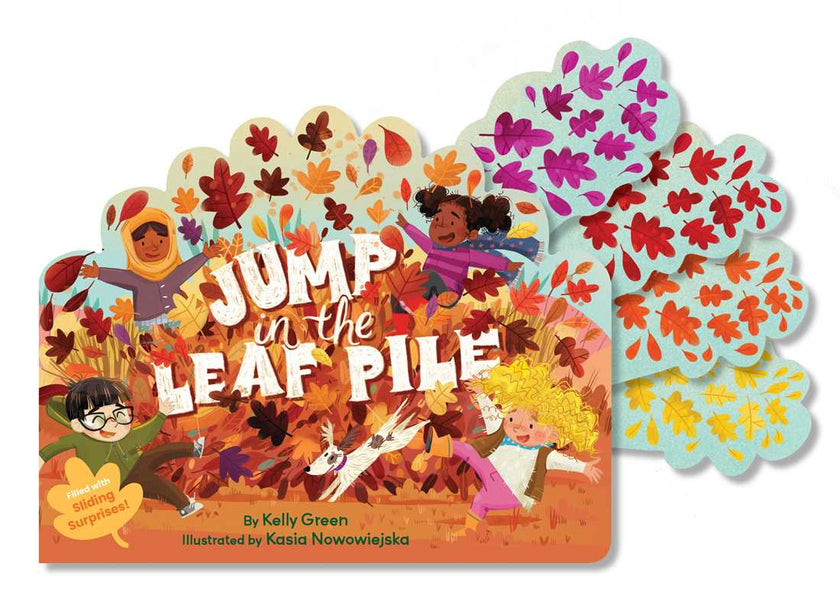 Jump in the Leaf Pile Board Book