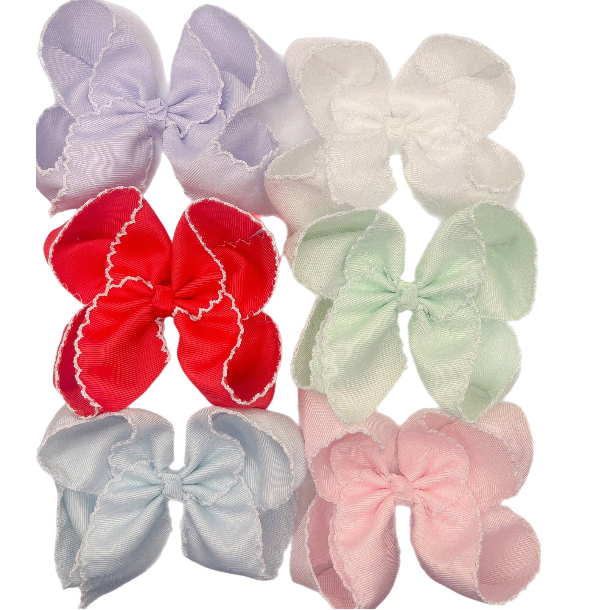 Fun Size Solid Hair Bows (5in)