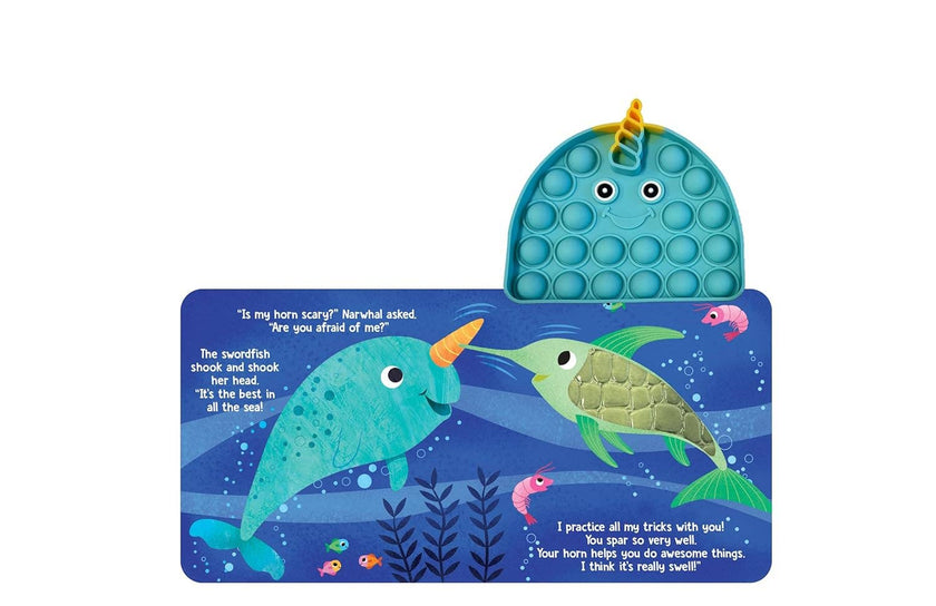 Little Narwhal - Your Sensory Fidget Friend Board Book