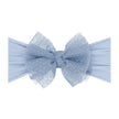 Baby Bling® Tulle FAB® soft nylon headband with tulle bow