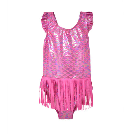 Kids UPF50+ Keilani Fringe Swimsuit