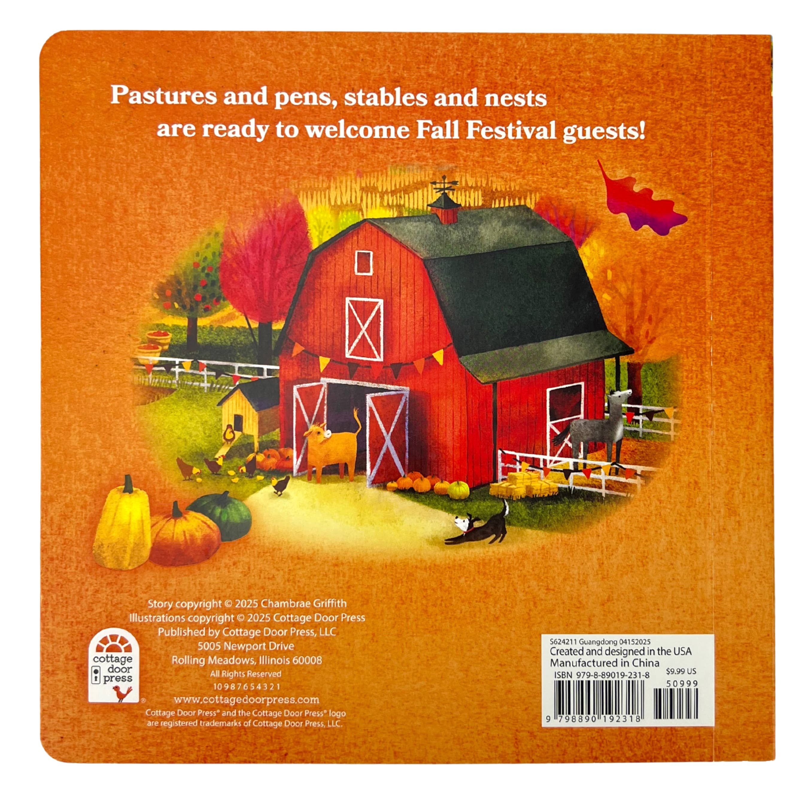 Barn in Fall: Festival Fun on the Farm Book