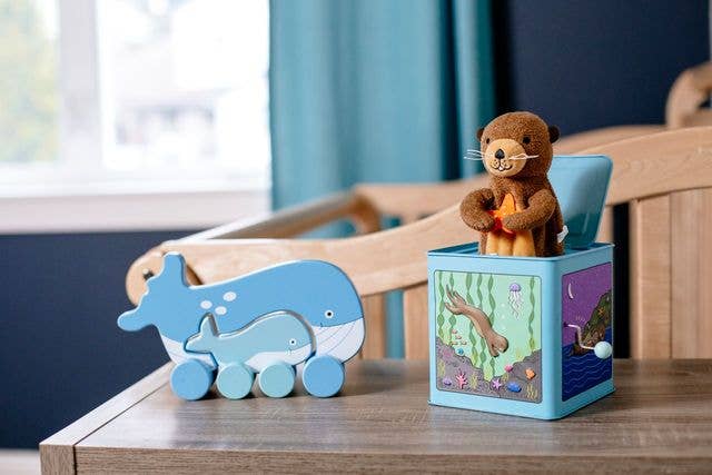 Sea Otter Jack in the Box Toy