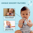 Dino Tasty Tie Teether, Crinkle Toy