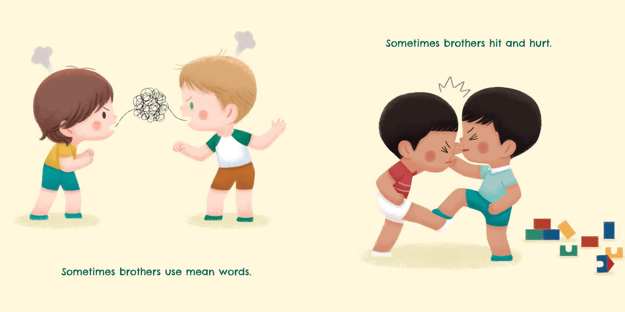 Brothers Are Brothers Forever Board Book