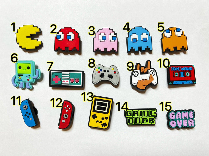 Game Shoe Charms
