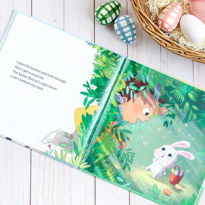 I Think I Saw the Easter Bunny Hardcover Book