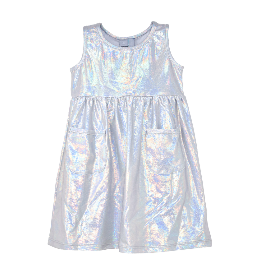 Kids UPF50+ Dahlia Sleeveless Dress with Pockets